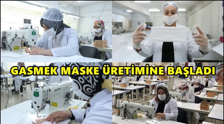 Gasmek, maske &uuml;retimine başladı