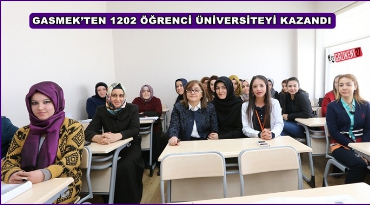 Gasmek'in &uuml;niversite başarısı