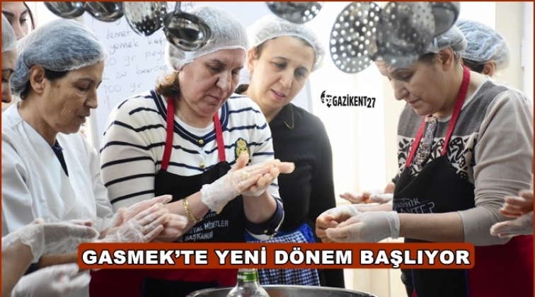 Gasmek'te yeni d&ouml;nem kayıtları başlıyor