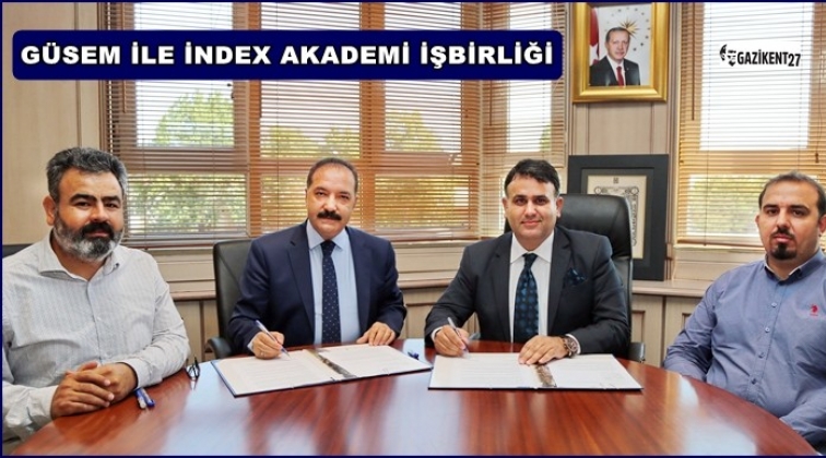 GAÜN-İndex Akademi arasında protokol