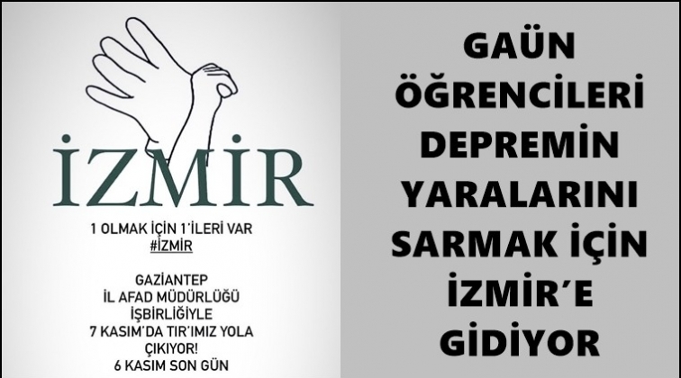 GA&Uuml;N &ouml;ğrencileri İzmir&rsquo;e gidiyor...