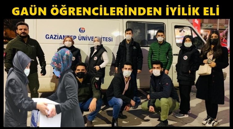GA&Uuml;N &ouml;ğrencilerinden iyilik eli