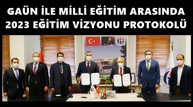 GA&Uuml;N'de 2023 eğitim vizyonu protokol&uuml;