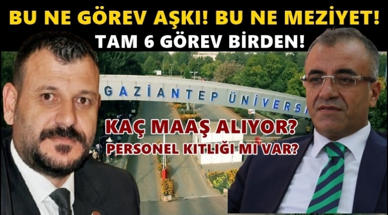 GA&Uuml;N'de danışmana tam 6 g&ouml;rev birden...