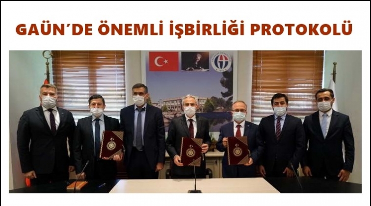 GA&Uuml;N'de &ouml;nemli işbirliği protokol&uuml;