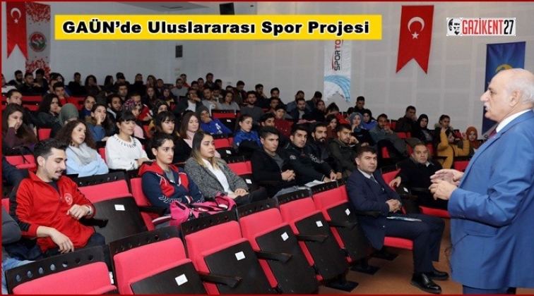 GAÜN’de Uluslararası Spor Projesi