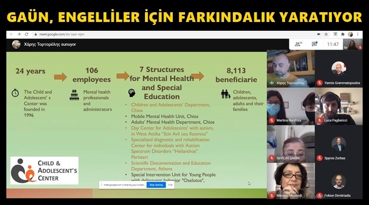 GAÜN'den engelliler için farkındalık