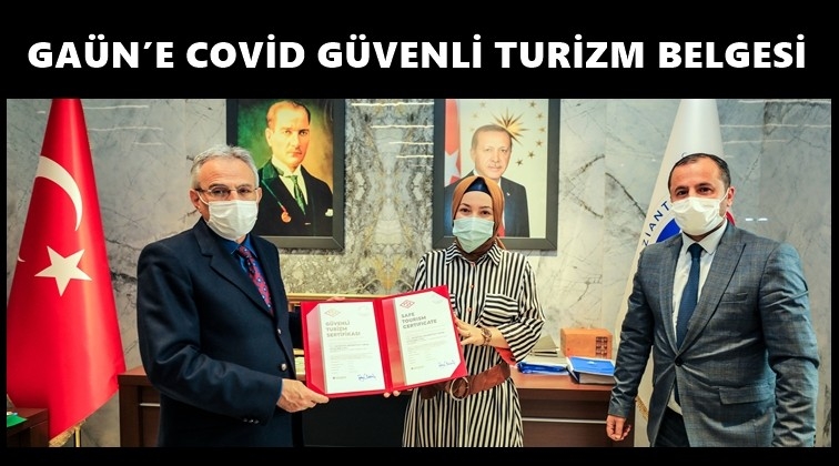 GA&Uuml;N'e "Covid G&uuml;venli Turizm Belgesi"