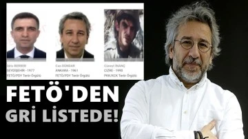 Gazeteci Can D&uuml;ndar, FET&Ouml;'den ter&ouml;rden arananlar listesine alındı!