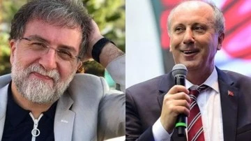 Gazetecilere küsen Muharrem İnce, Ahmet Hakan'a konuştu