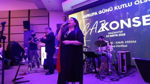 Gaziantep AB Bilgi Merkezi Avrupa Günü’nü caz konseriyle kutladı