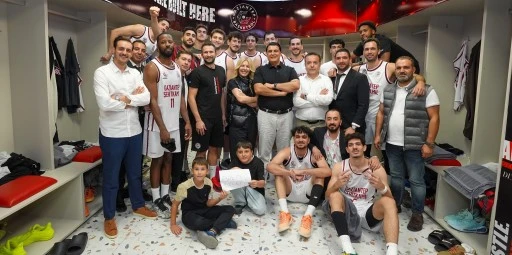 Gaziantep Basketbol farklı kazandı 