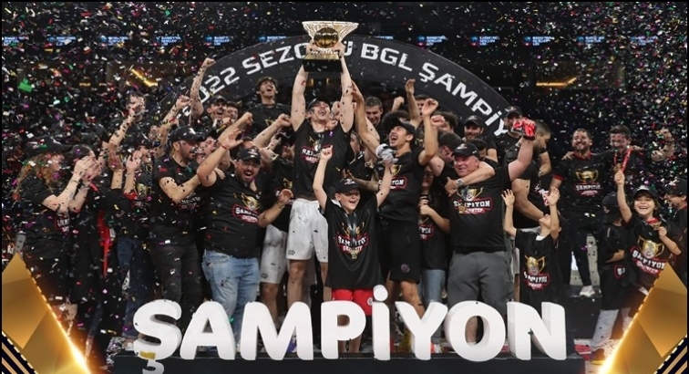 Gaziantep Basketbol şampiyon!