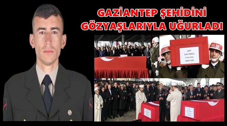 Gaziantep bir şehidini daha uğurladı...