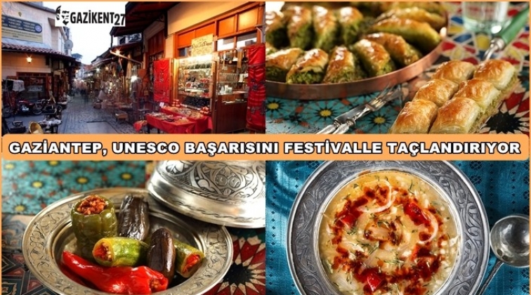 Gaziantep festivale hazır