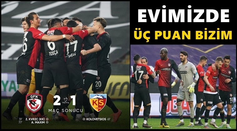 Gaziantep FK 2-1 Kayserispor