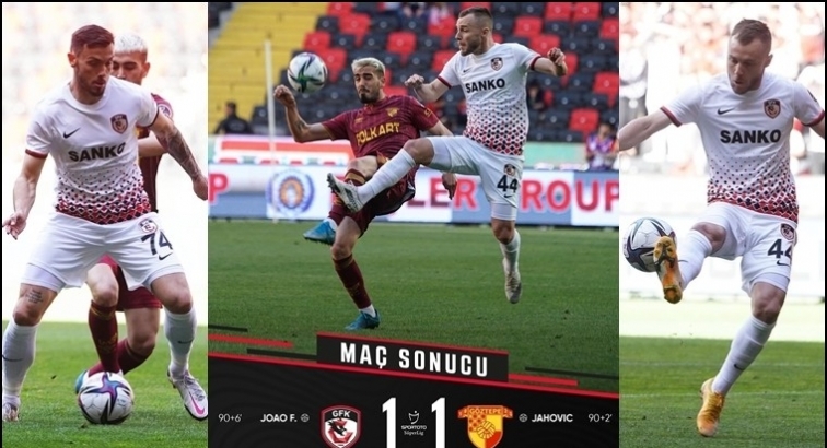 Gaziantep FK: 1 - Göztepe: 1