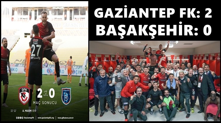 Gaziantep FK: 2 - Medipol Başakşehir: 0