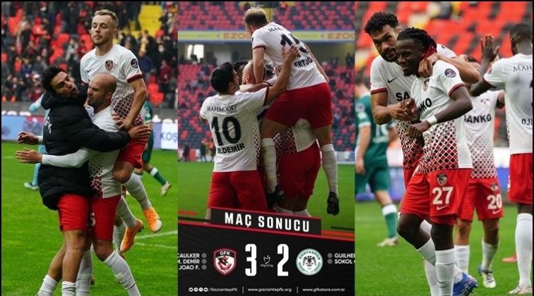 Gaziantep FK 3-2 Konyaspor