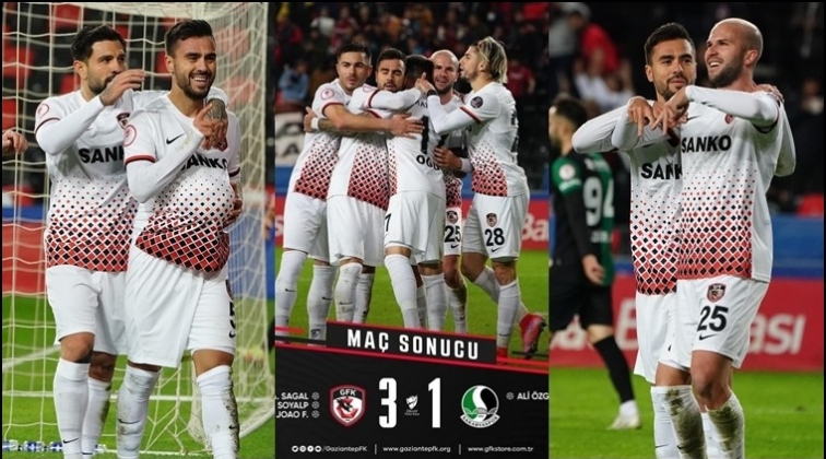 Gaziantep FK: 3 Sakaryaspor: 1