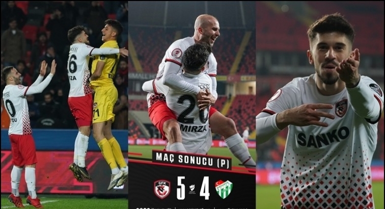 Gaziantep FK penaltılarla turladı: 5-4
