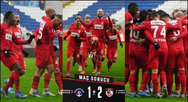 Gaziantep FK çeyrek finalde...