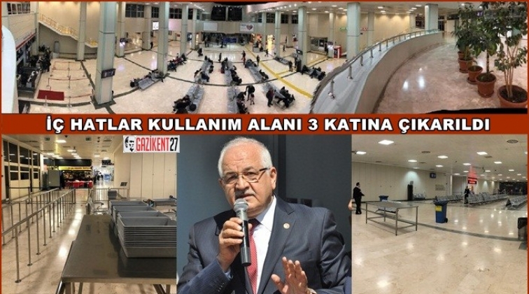 Gaziantep Havalimanı'nın &ccedil;ehresi değişti
