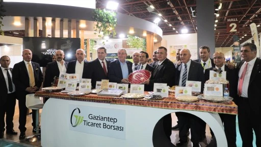 Gaziantep&rsquo;in 109 coğrafi işaretli &uuml;r&uuml;n&uuml; Y&Ouml;REX&rsquo;te g&ouml;vde g&ouml;sterisi yaptı