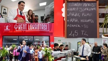 Gaziantep’in ilk 'Kent Lokantası' törenle açıldı