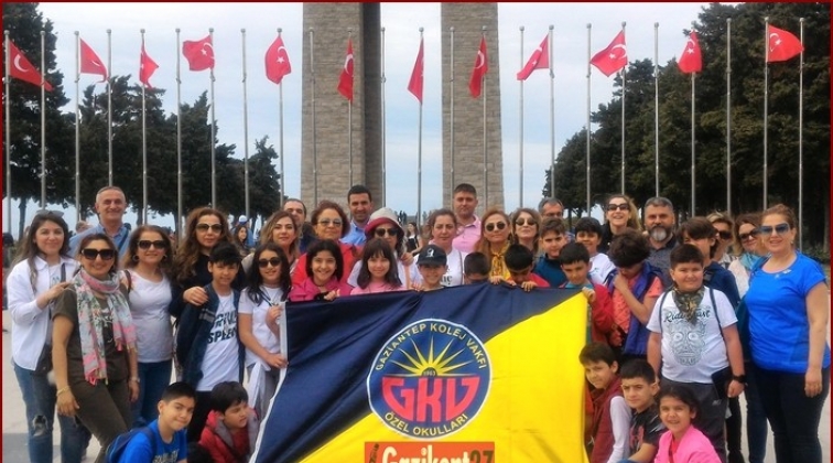 Gaziantep Kolej Vakfı öğrencileri Çanakkale’de