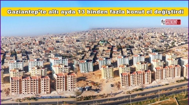 Gaziantep konut satışında rekor kırmış!