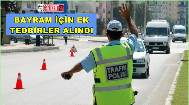 Gaziantep polisinden Ramazan Bayramı tedbirleri