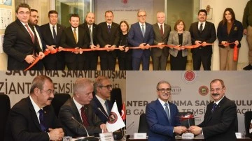 Gaziantep Savunma Sanayii İl Temsilciliği GSO'da açıldı
