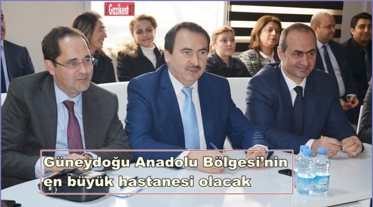 Gaziantep Şehir Hastanesi&rsquo;nde inceleme