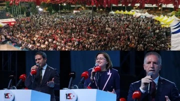 Gaziantep'te coşkulu 15 Temmuz programı