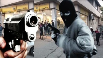 Gaziantep'te PTT Şubesinde silahlı soygun!
