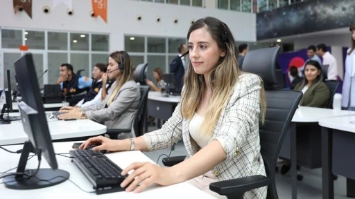 Gaziantep'te yapay zeka destekli 'Çağrı Merkezi'