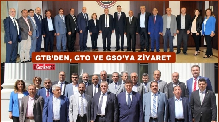 Gaziantep Ticaret Borsası'ndan GTO ve GSO'ya ziyaret