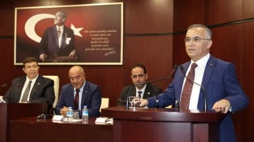 Gaziantep Valisi Kemal Çeber GTO Meclisi'nde