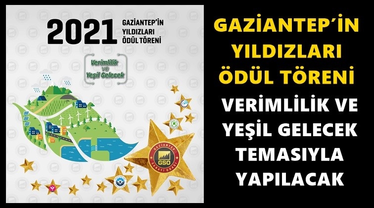 Gaziantep'in Yıldızları &Ouml;d&uuml;l T&ouml;reni'ne doğru...