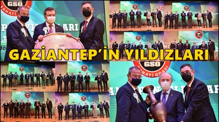 'Gaziantep&rsquo;in Yıldızları' &ouml;d&uuml;llerini aldı...