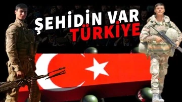 Gaziantepli asker Pen&ccedil;e-Kilit operasyonunda şehit d&uuml;şt&uuml;!