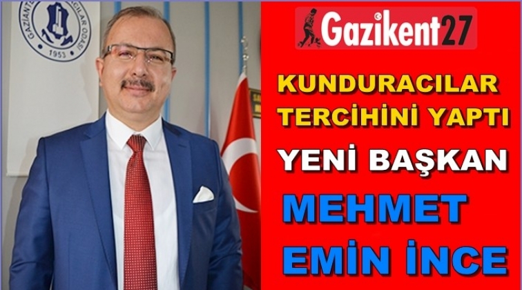Gaziantepli kunduracılar 'Mehmet Emin İnce' dedi