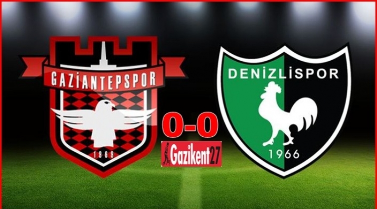 Gaziantepspor 0-0 Denizlispor