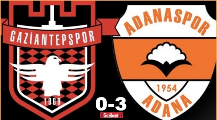 Gaziantepspor 0–3 Adanaspor