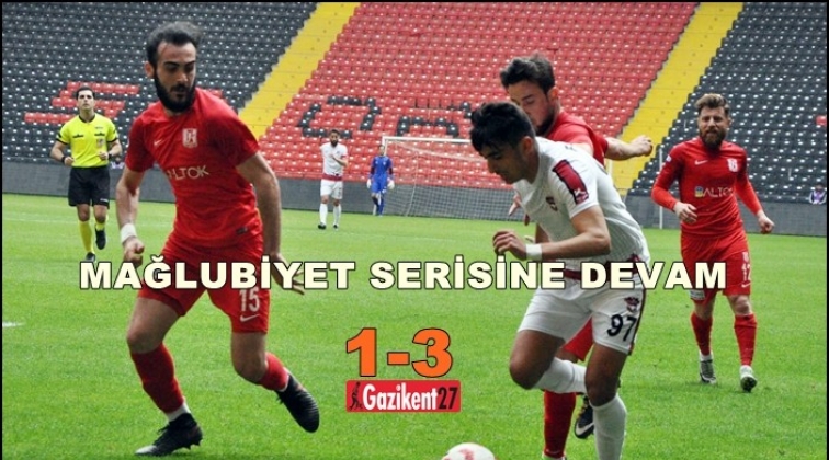 Gaziantepspor: 1 - Balıkesirspor: 3