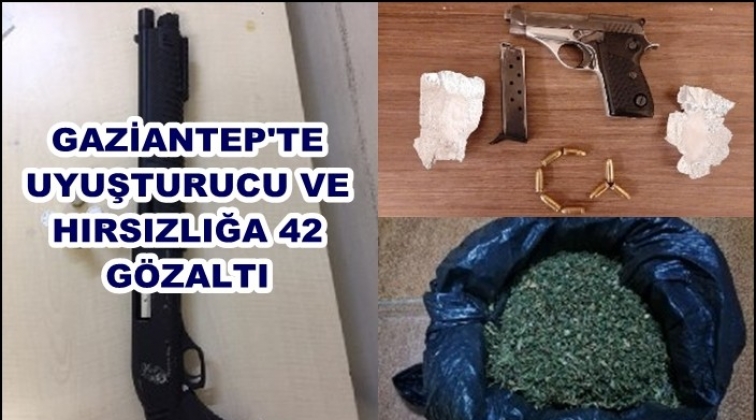 Gaziantep'te 102 aranan şahıs yakalandı