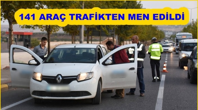 Gaziantep'te 1111 sürücüye ceza yağdı