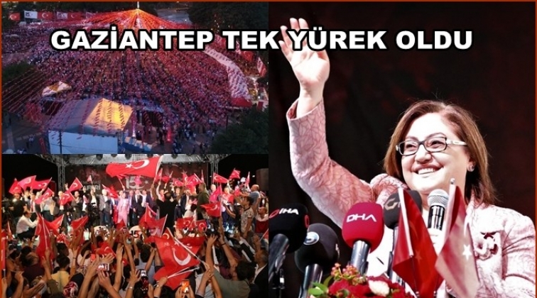 Gaziantep'te 15 Temmuz etkinlikleri