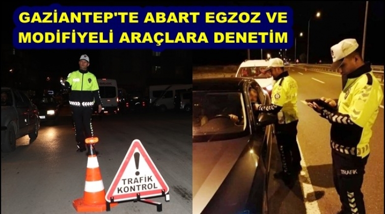 Gaziantep'te 1589 ara&ccedil; plakasına işlem yapıldı